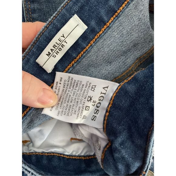 Vigoss Marley Short Denim Shorts Size 27 💕🌿 - Picture 4 of 13